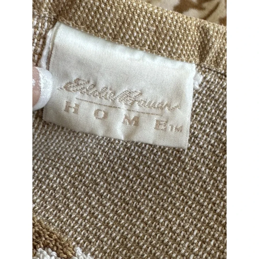 Eddie Bauer Home 3 Bath Towels Brown Oak Leaf Cotton Lodge Cabin Bath Set‎